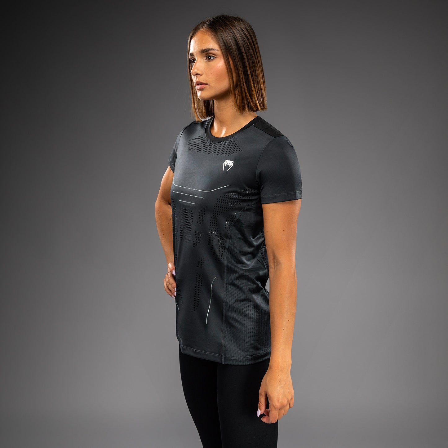 Venum Technical 3.0 レディース ドライテック Tシャツ - ストームグレー