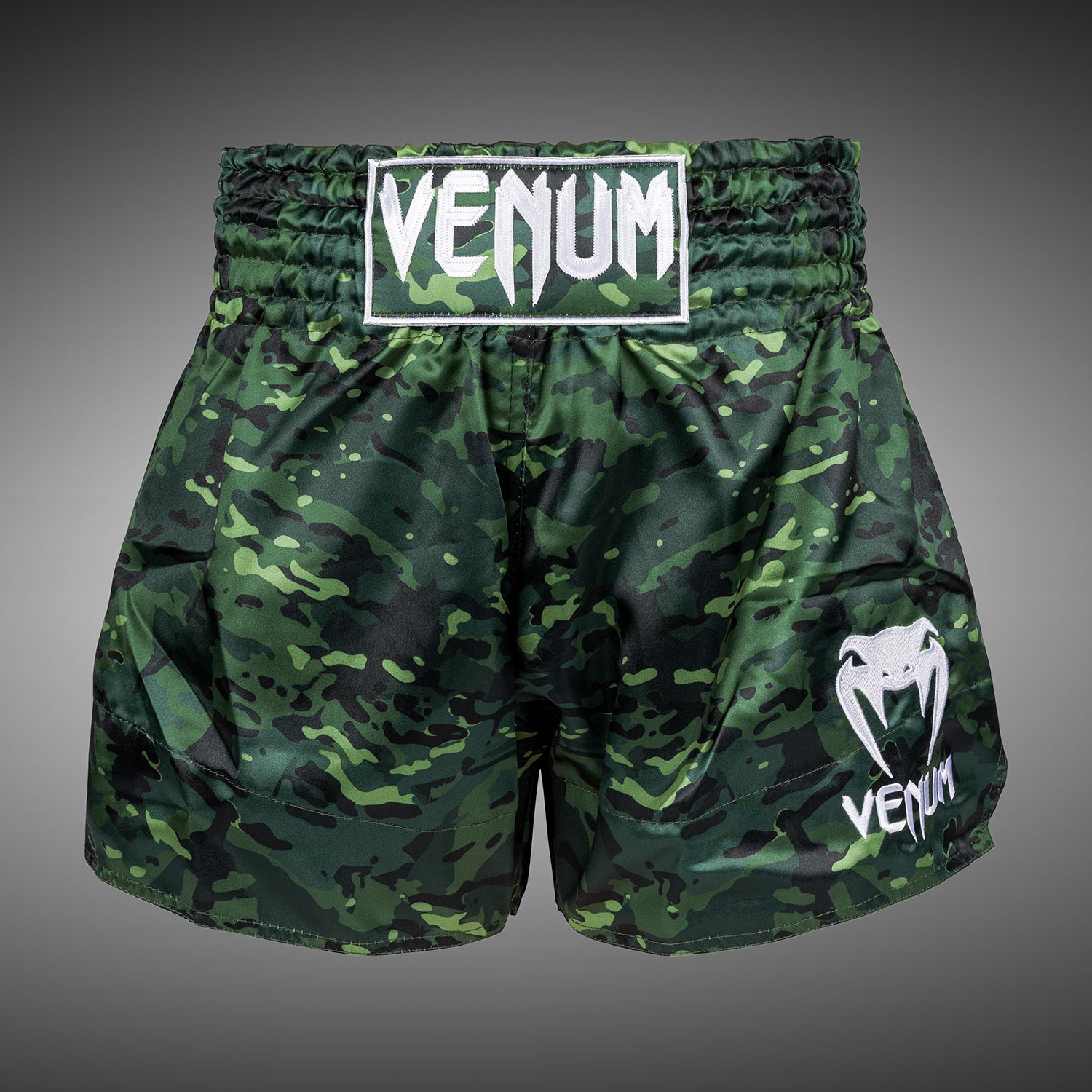 VENUM ムエタイショーツ ブラック/グリーン XS a972f6deab1f4e094beffca5498231