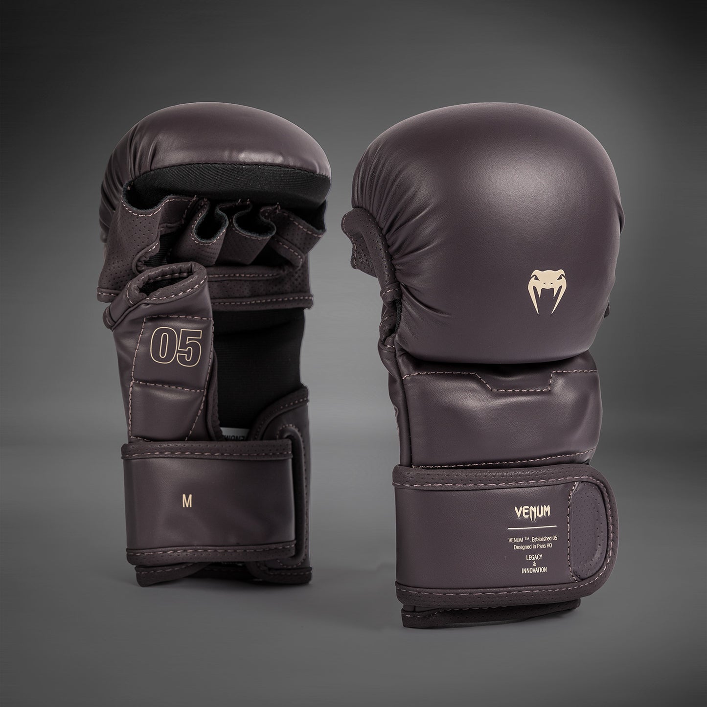 Venum Impact Evo MMAスパーリンググローブ - チョコレート