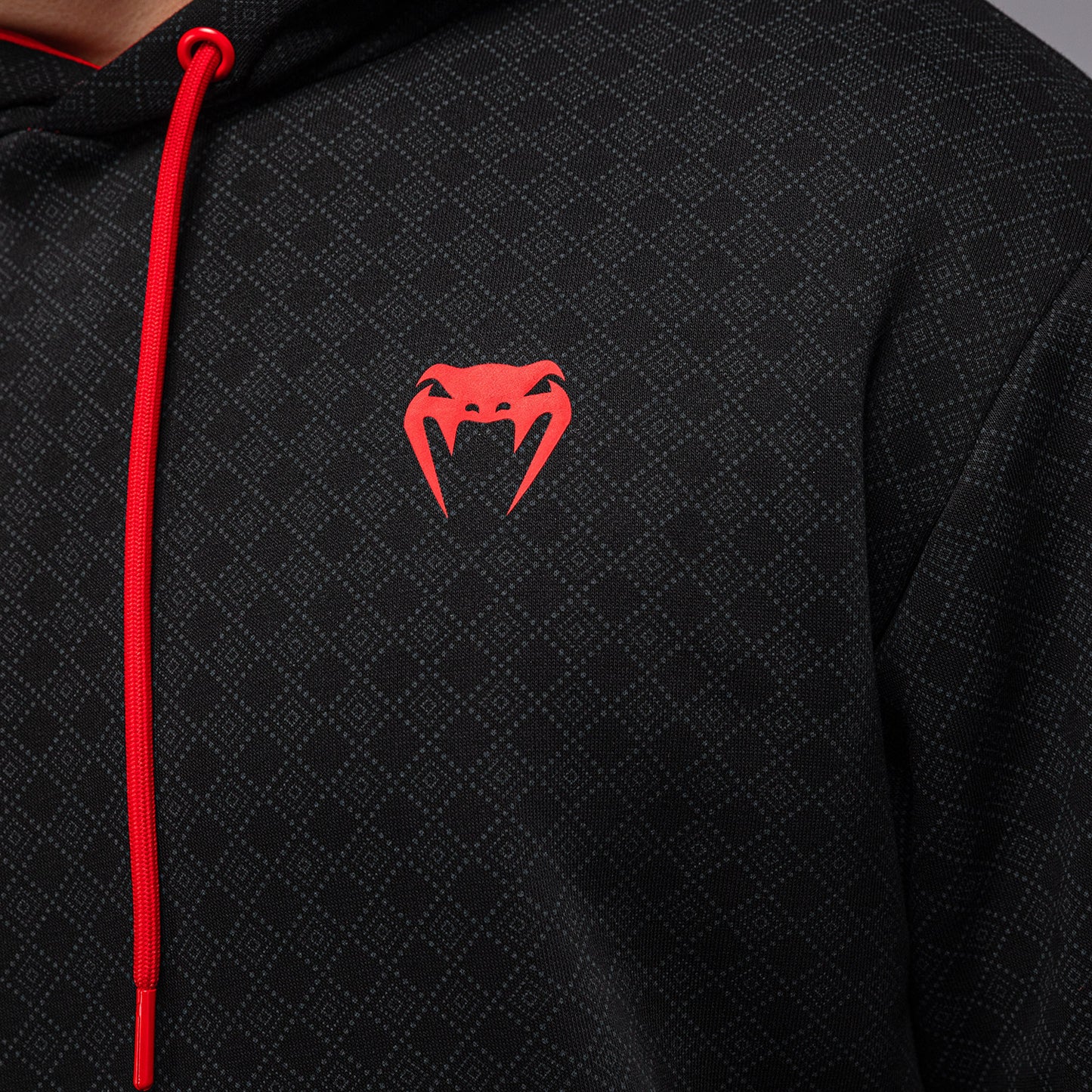 Venum x Roger Gracie Signature パーカー - ブラック/レッド
