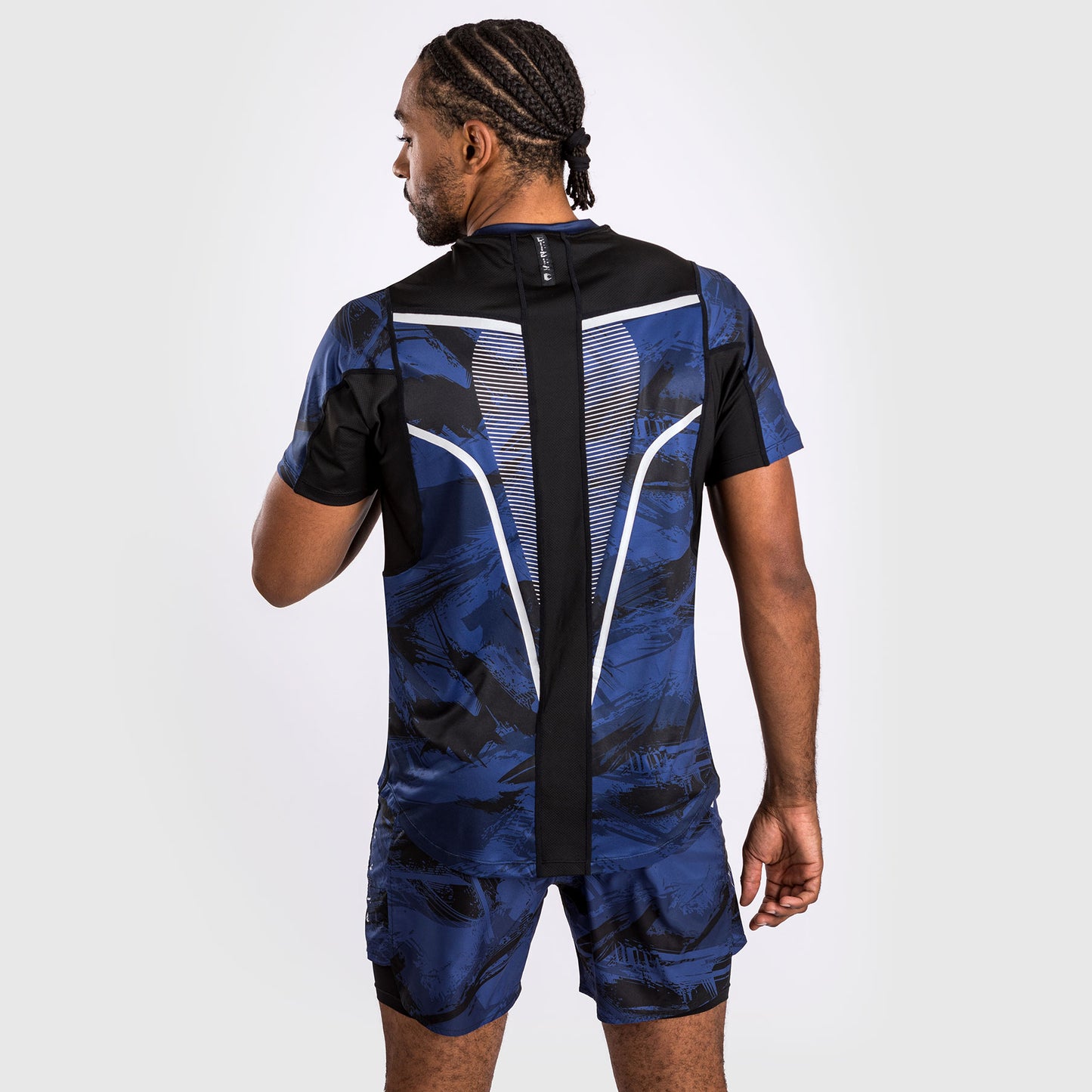 Venum Electron 3.0 ドライテックTシャツ - ネイビー
