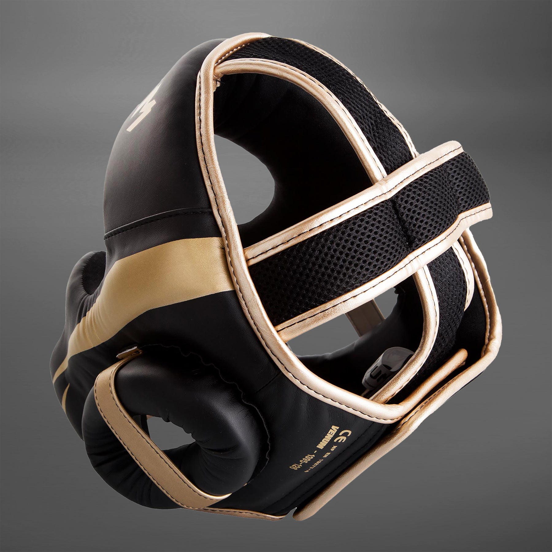 Venum Elite ヘッドギア　ブラック　ゴールド 3c49d8b59485ea5f9a03a36facffc6
