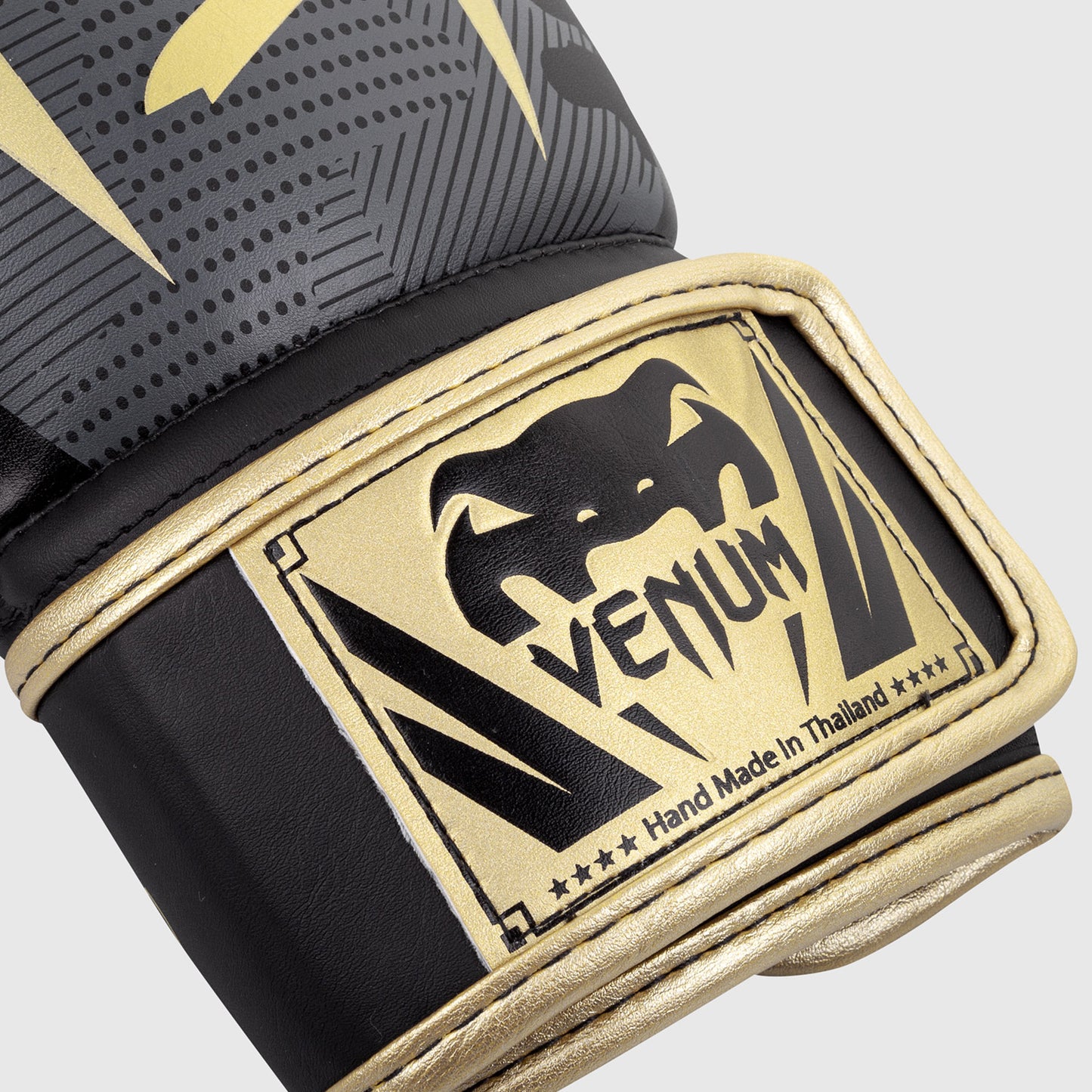 Venum Elite ボクシンググローブ – カモ/ゴールド
