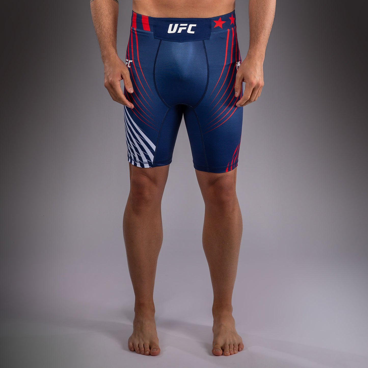 UFC Freedom 250 by Venum メンズ Custom Authentic Fight Night ヴァーリトゥード ショーツ - ブルー