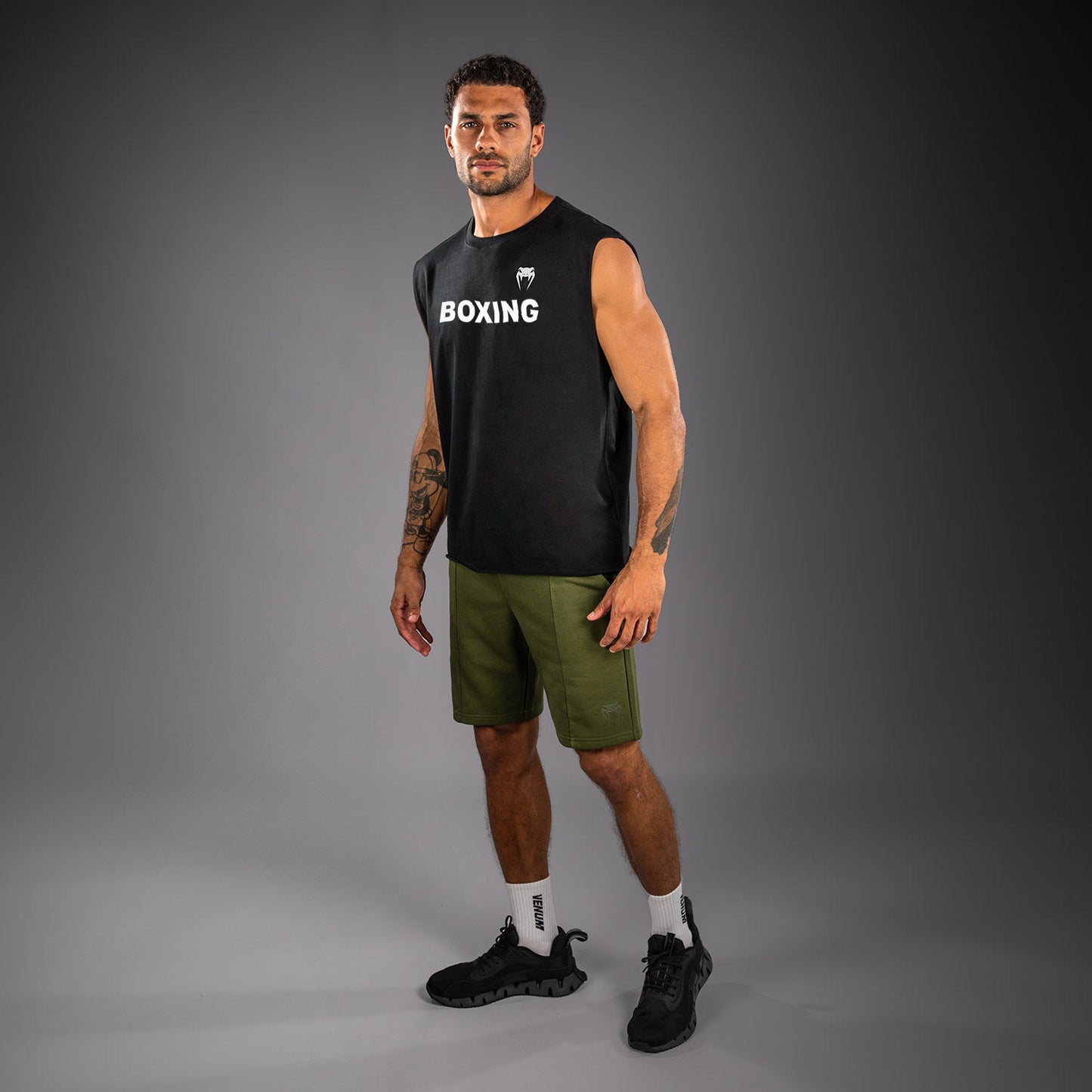 Venum Boxing VT ノースリーブTシャツ – ブラック