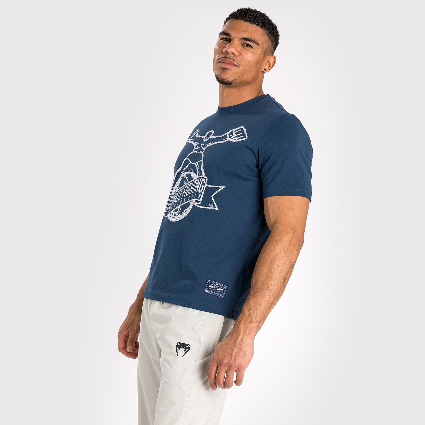 UFC by Venum Ulti-Man Tシャツ - ネイビーブルー/ホワイト