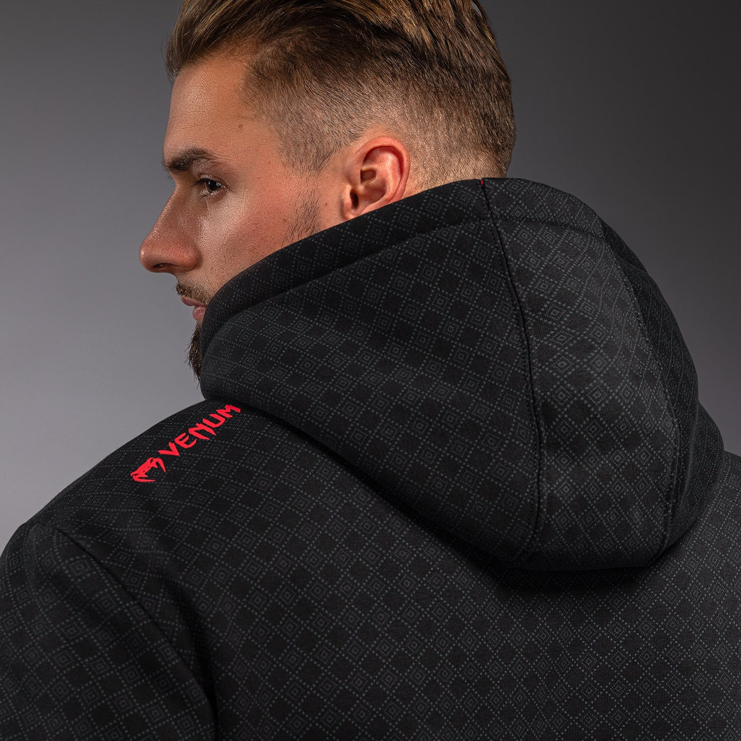 Venum x Roger Gracie Signature パーカー - ブラック/レッド