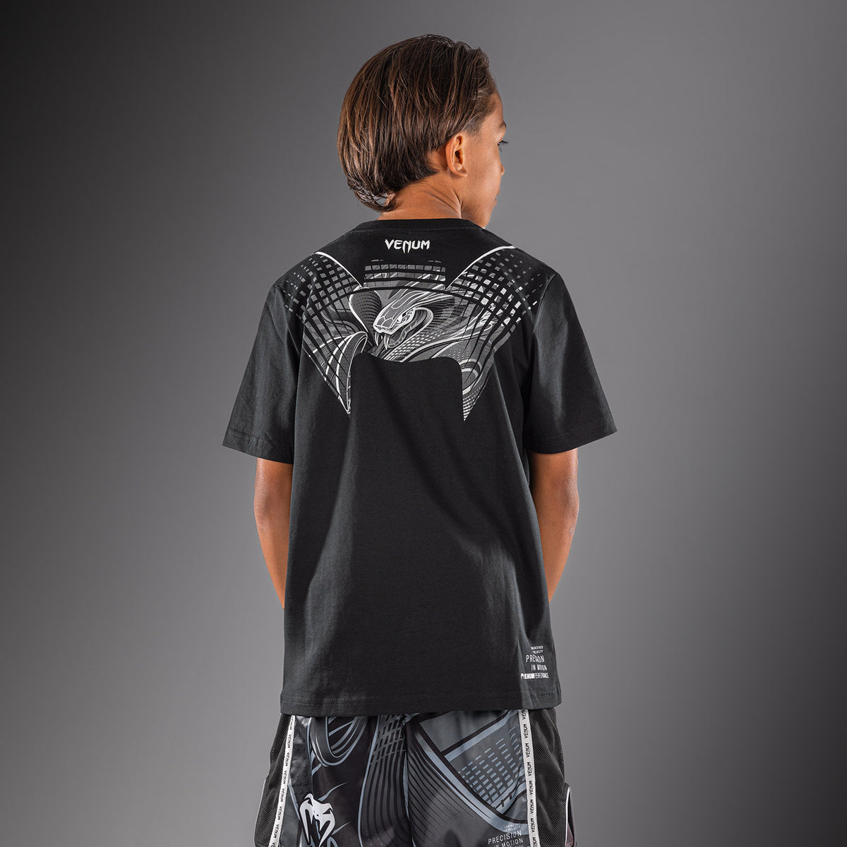 Venum Crimson Viper 2.0 キッズ Tシャツ - ブラック/グレー