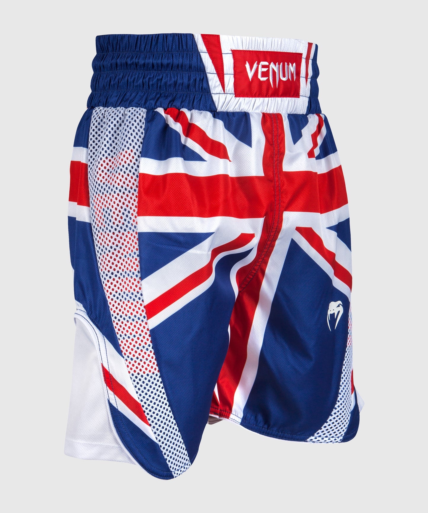Venum Elite ボクシングショーツ  - UK - ブルー/レッド-ホワイト