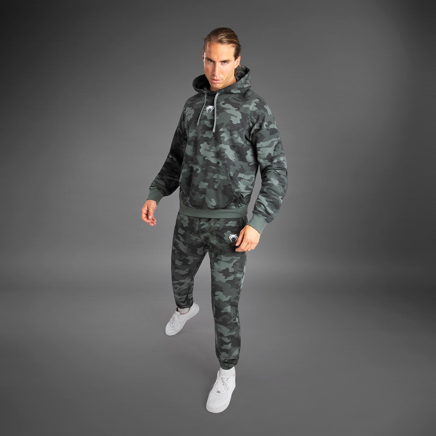 Venum Vortex XL Men's Hoodie - カーキカモ