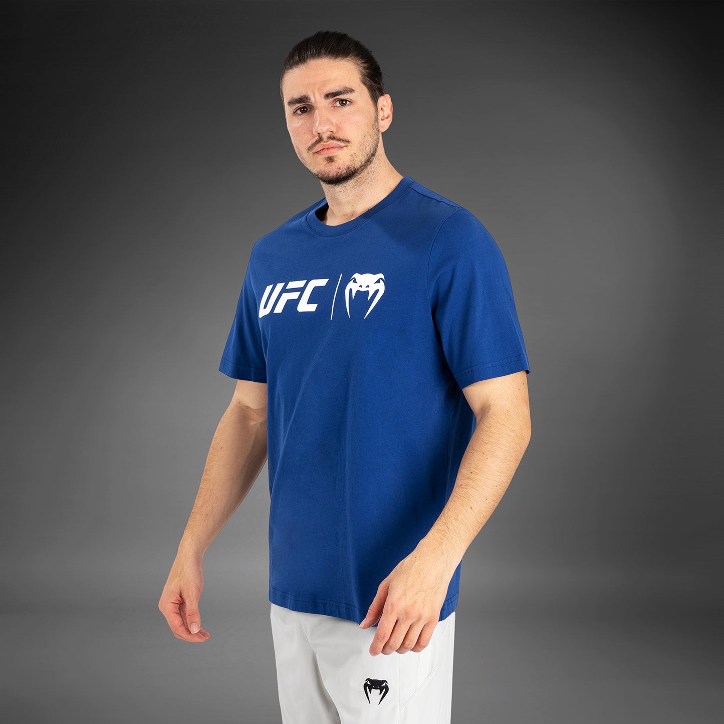 UFC Venum Classic Tシャツ - ネイビーブルー/ホワイト