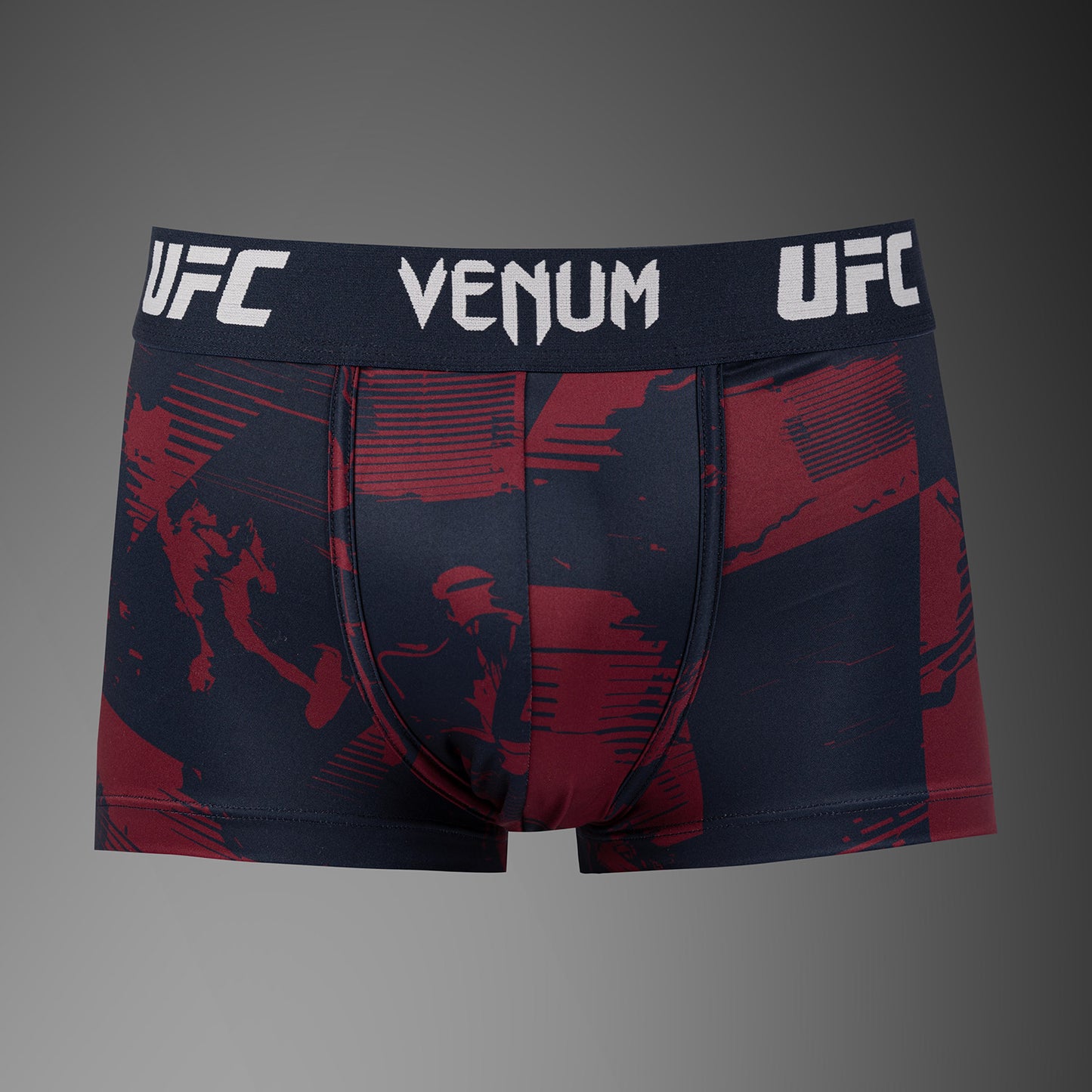 UFC Zenith by Venum Authentic Fight Week 計量用アンダーウェア メンズ - ネイビーブルー/バーガンディ/シルバー