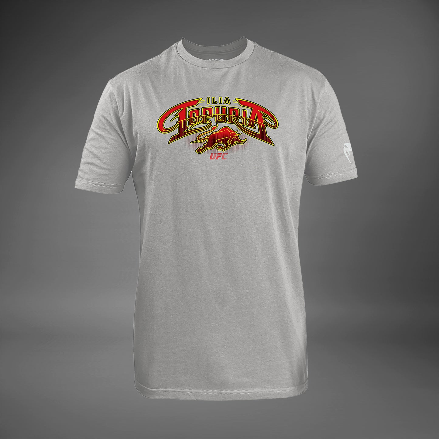 UFC Unrivaled by Venum Ilia Topuria 男性 Tシャツ - ヘザーグレー