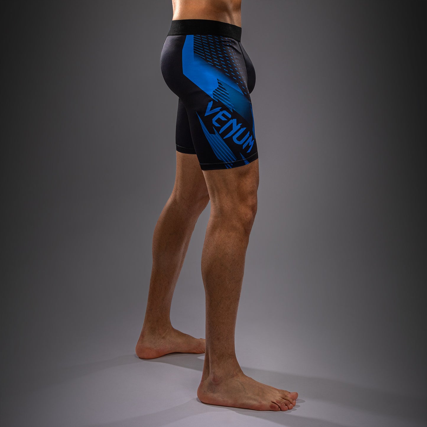 Venum No-Gi 6.0 コンプレッションショーツ - ブラック/ブルー
