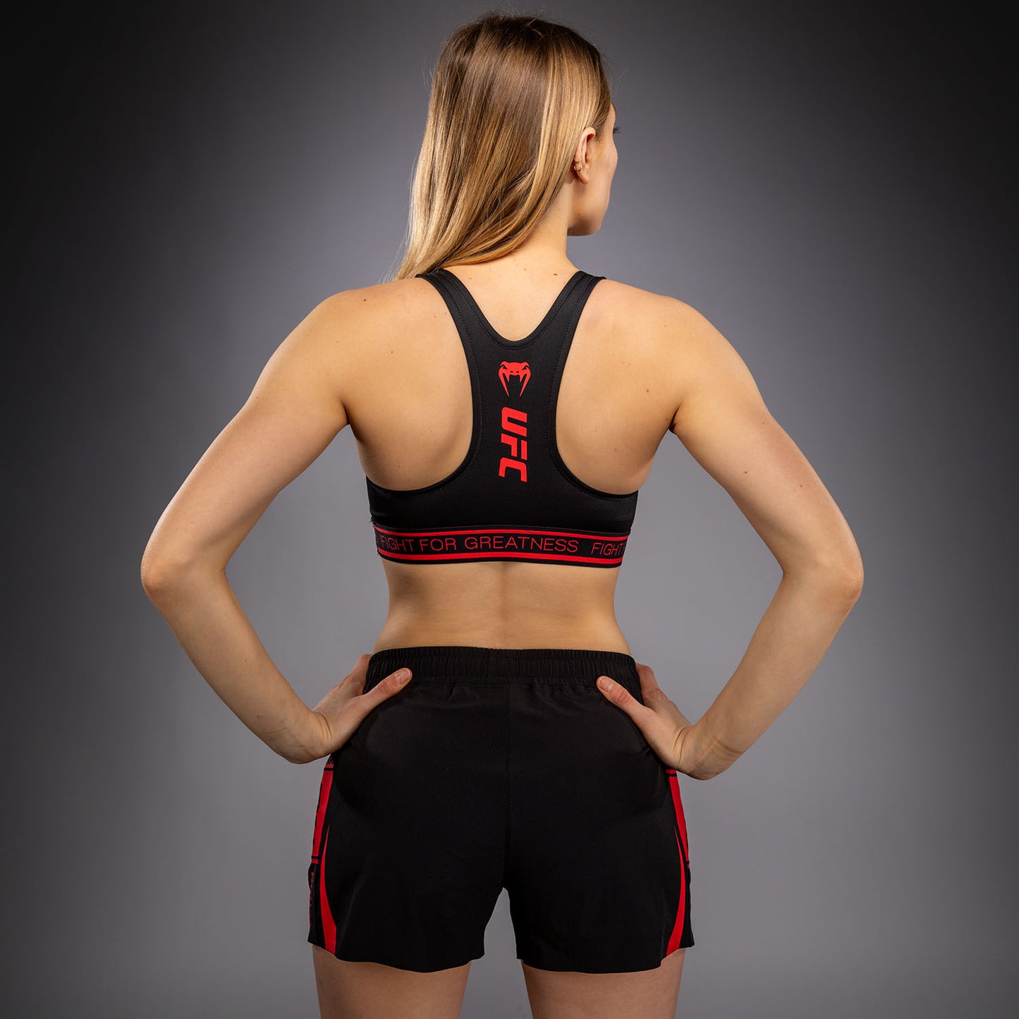 Venum UFC Unity by Venum Authentic Fight Week ウィメンズ スポーツブラ - ブラック