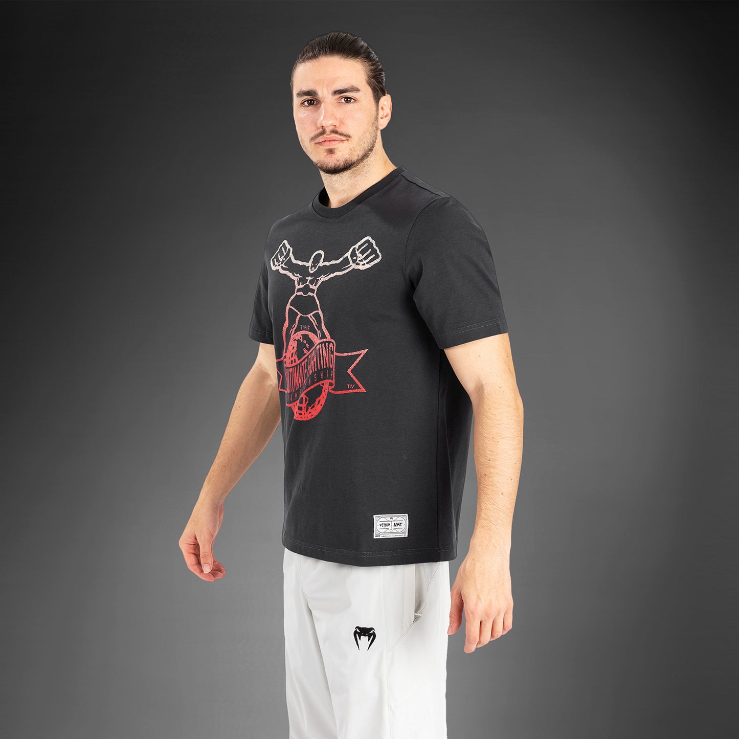 UFC by Venum Ulti-Man Tシャツ - グレー／レッド