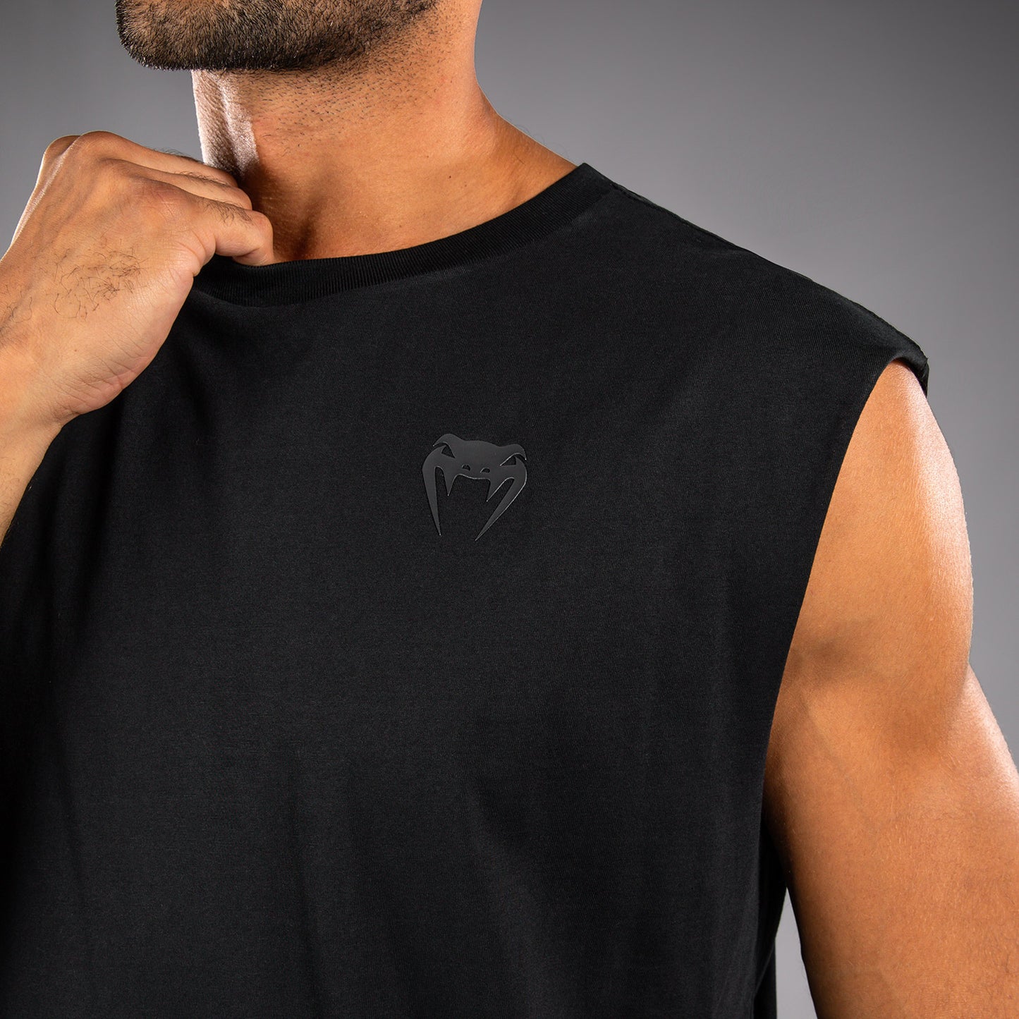 Venum Divide ノースリーブTシャツ - ブラック