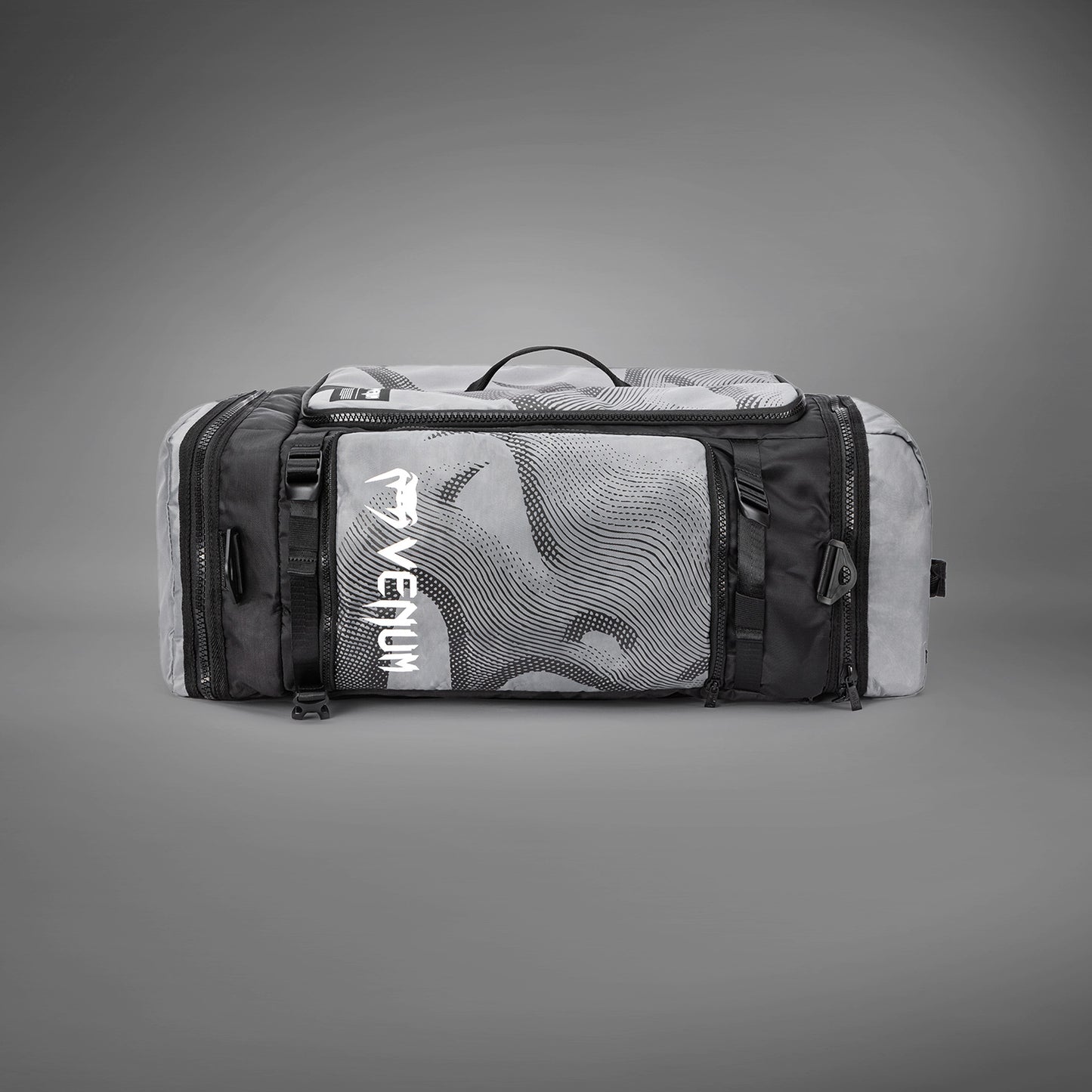Venum Trainer ハイブリッドスポーツバッグ - ストームグレー