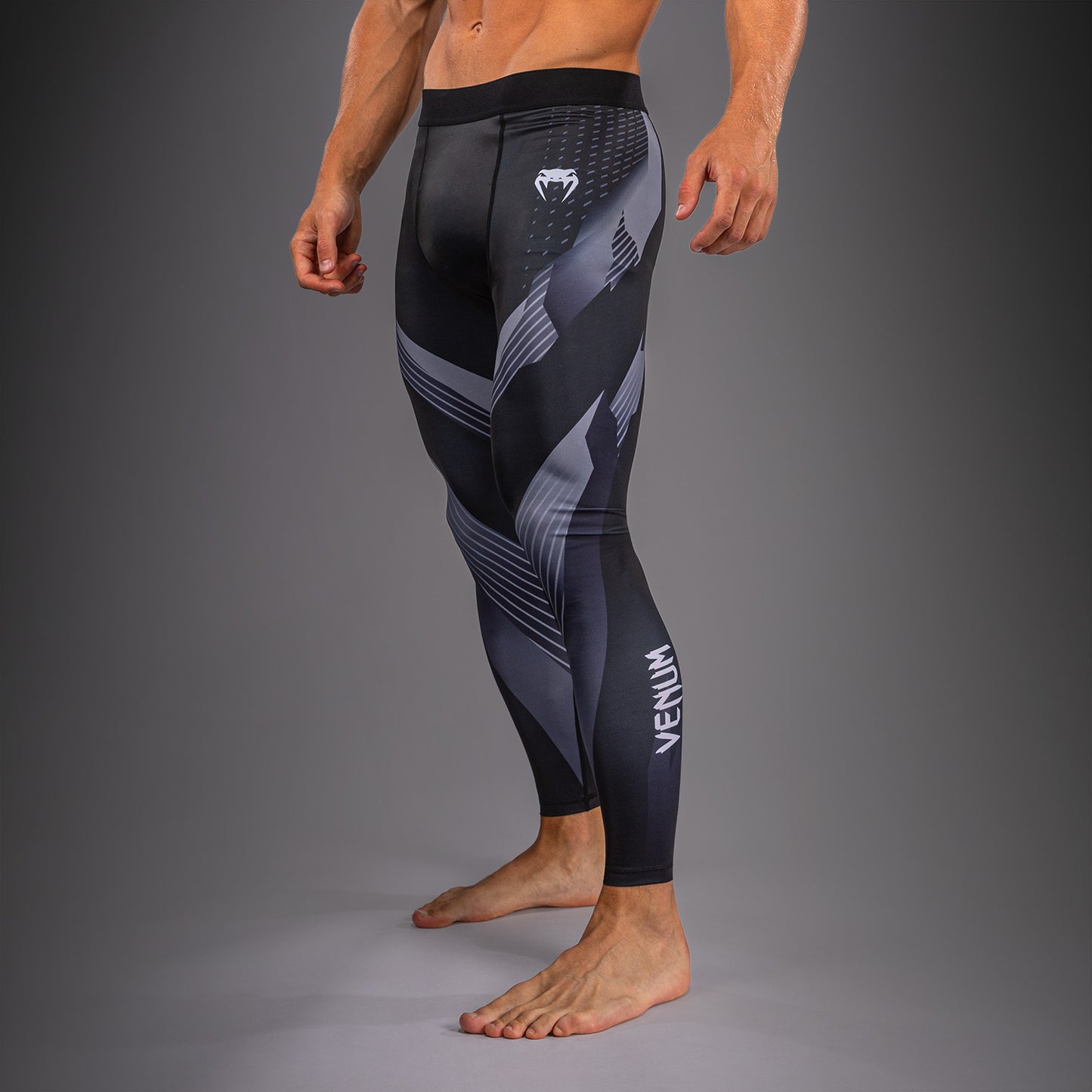 Venum No-Gi 6.0 スパッツ - ブラック/ホワイト