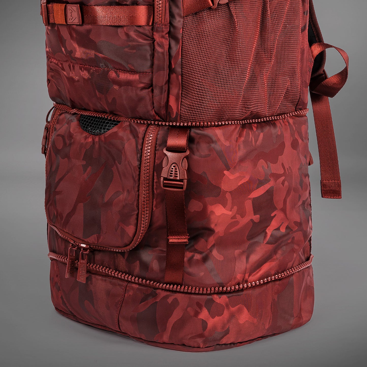 Venum Challenger Xtrem BackPack - カモフラージュ/バーガンディ