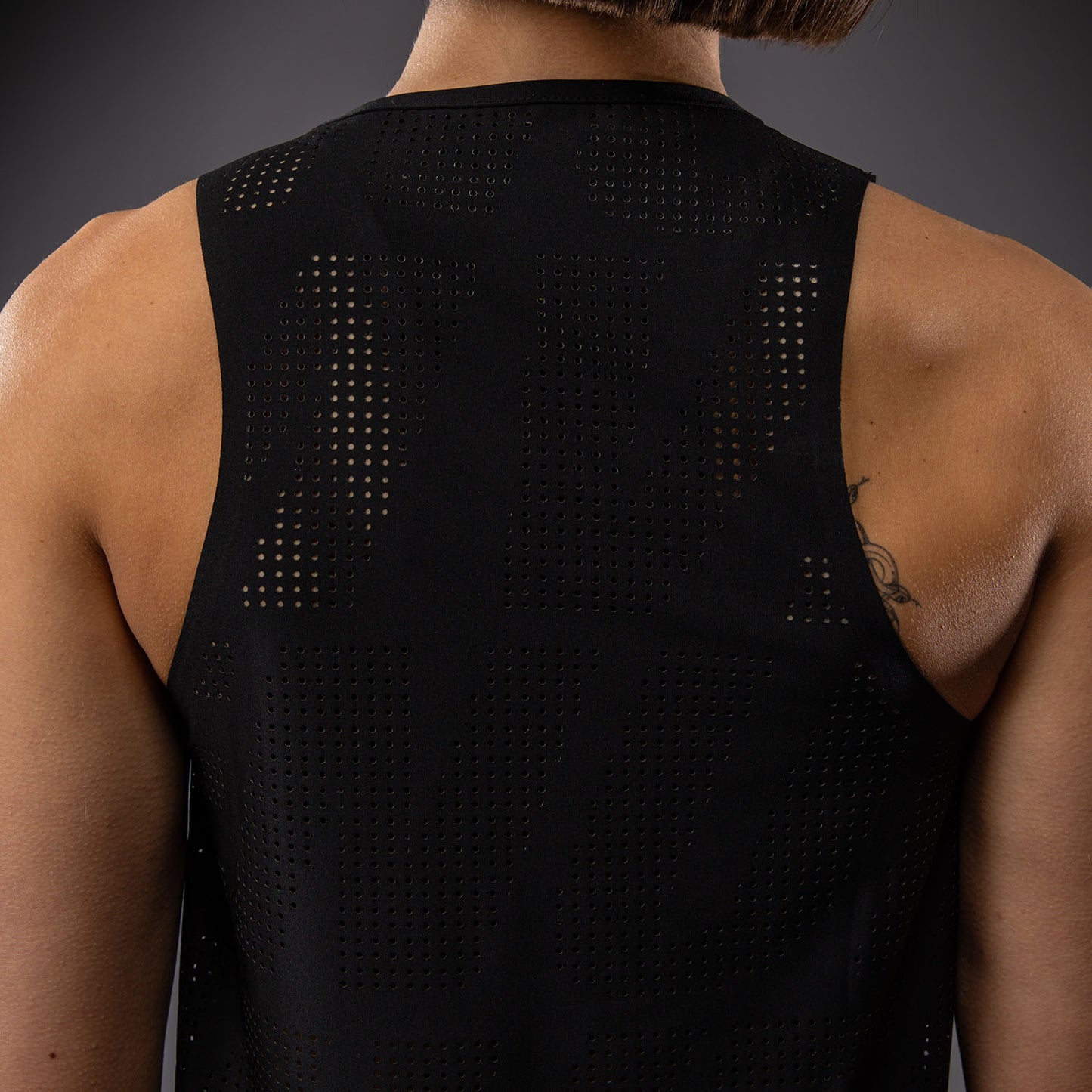 Venum Lazer レディース ドライテック タンクトップ - ブラック/イエロー