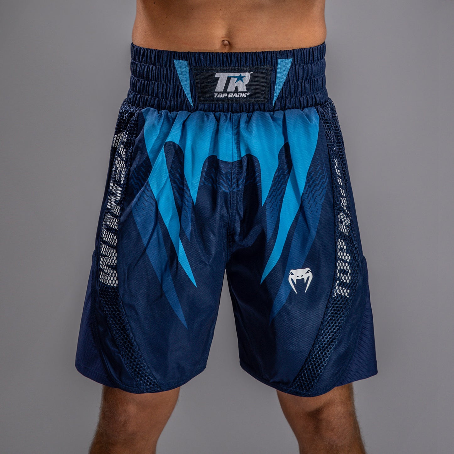 Venum x Top Rank Original メンズ ボクシングショーツ - ネイビーブルー