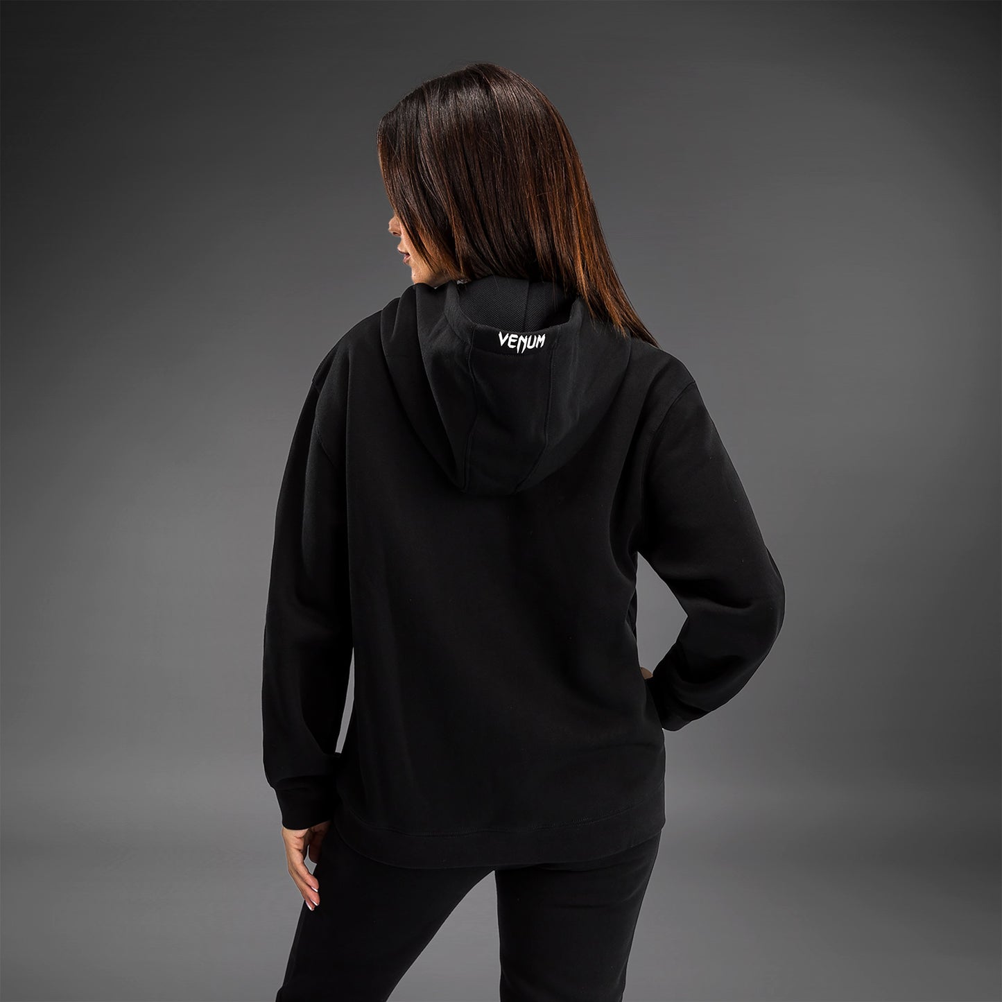 UFC Fusion by Venum Replica ジップ付きスウェットシャツ（女性用） - ブラック