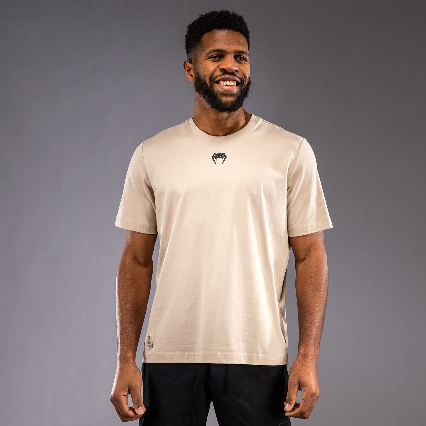 Venum Fight Icon コットンTシャツ - ベージュ