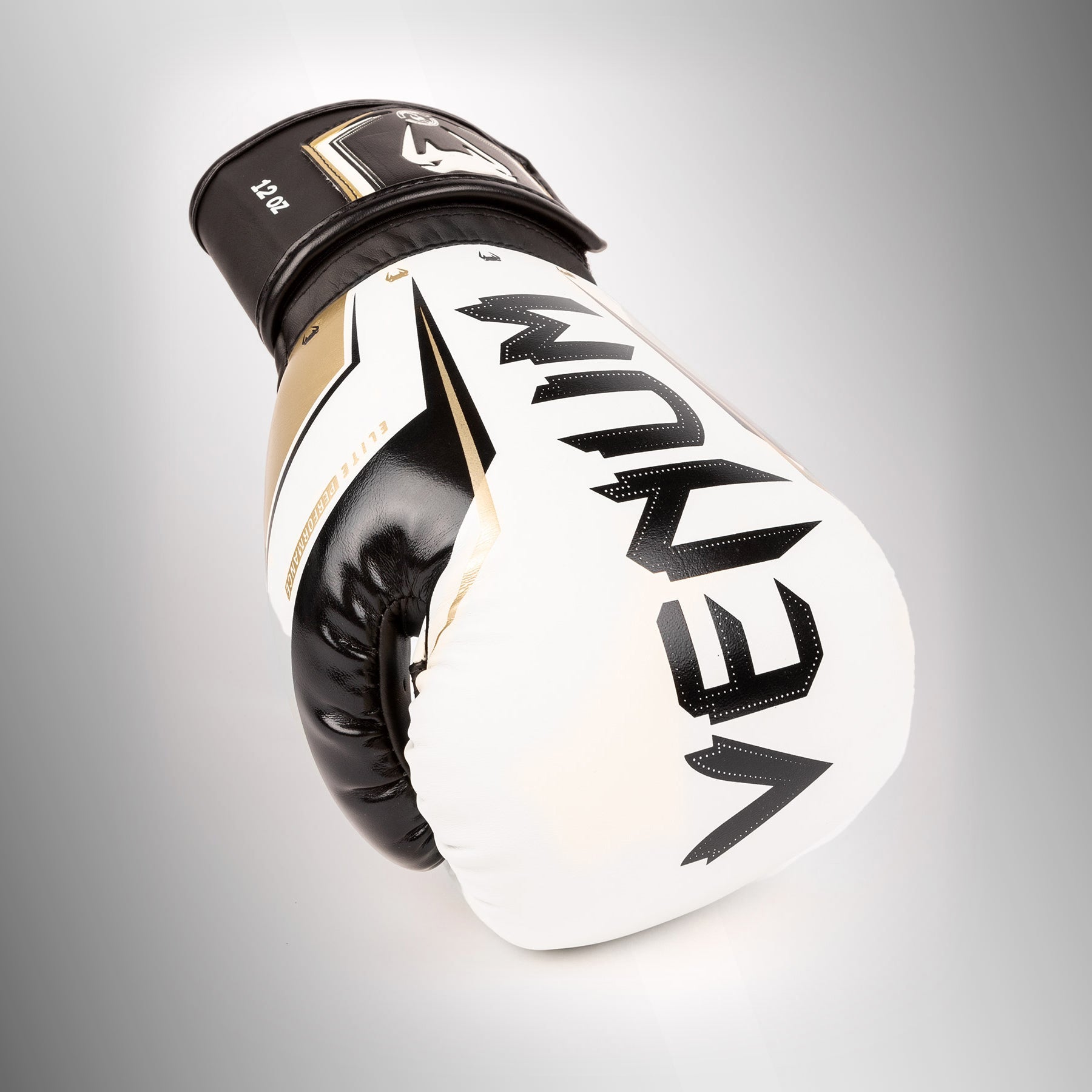 VENUM ELITE EVO ボクシンググローブ - ホワイト/ゴールド Venum Elite Boxing Gloves - White/Gold - Venum