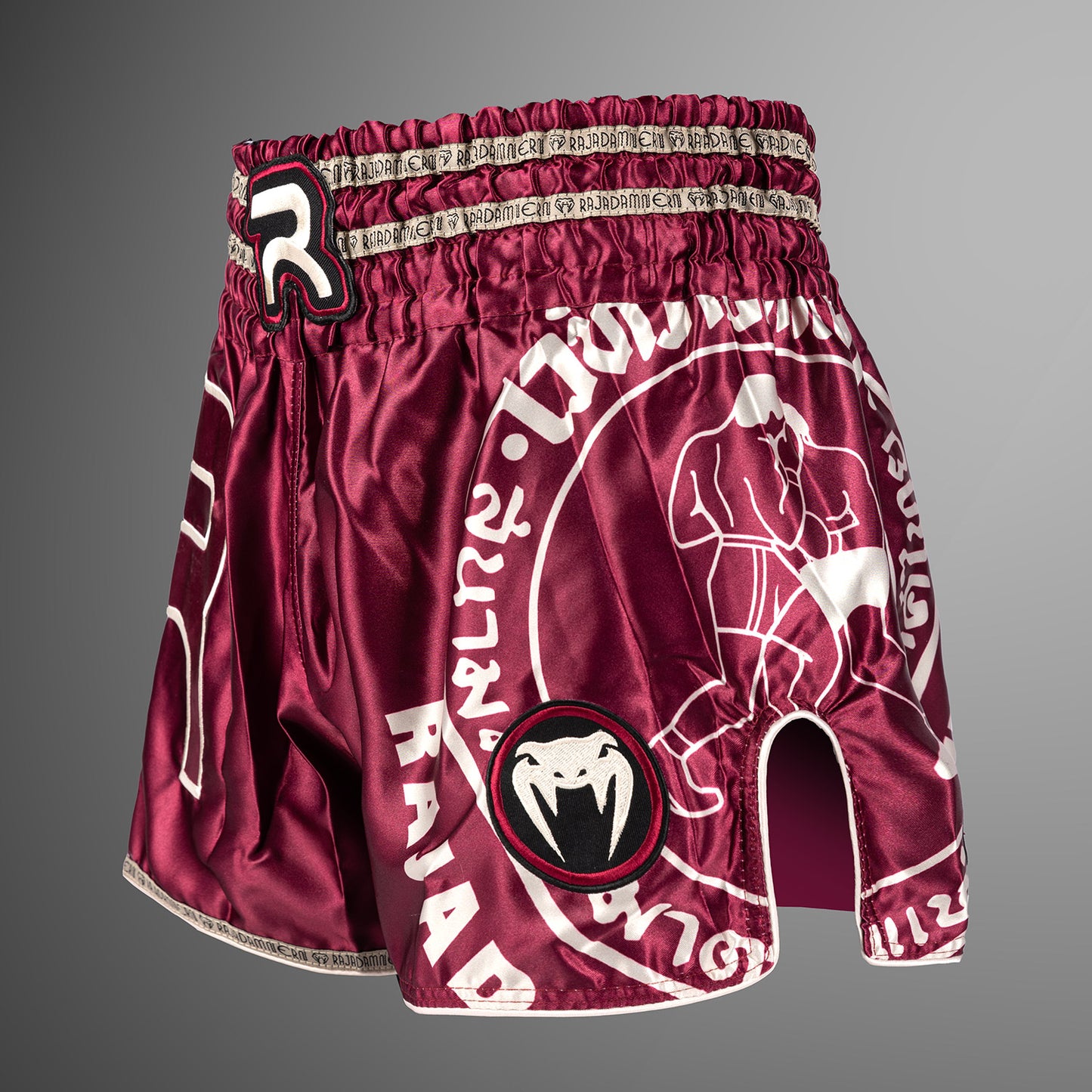 Venum x Rajadamnern Muay Thai ショーツ - バーガンディ