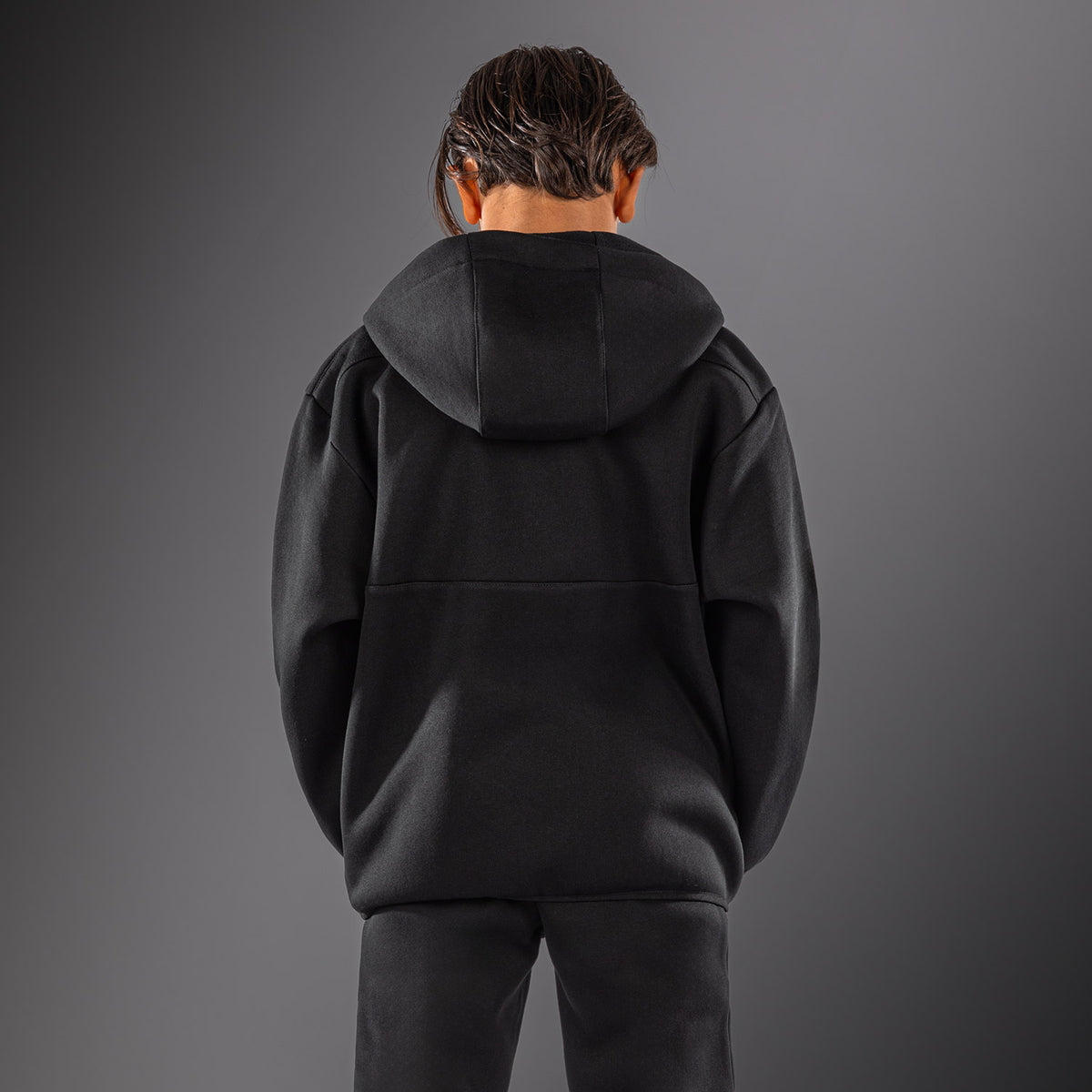 Venum Attack Fleece & Weave キッズ トラックジャケット - ブラック