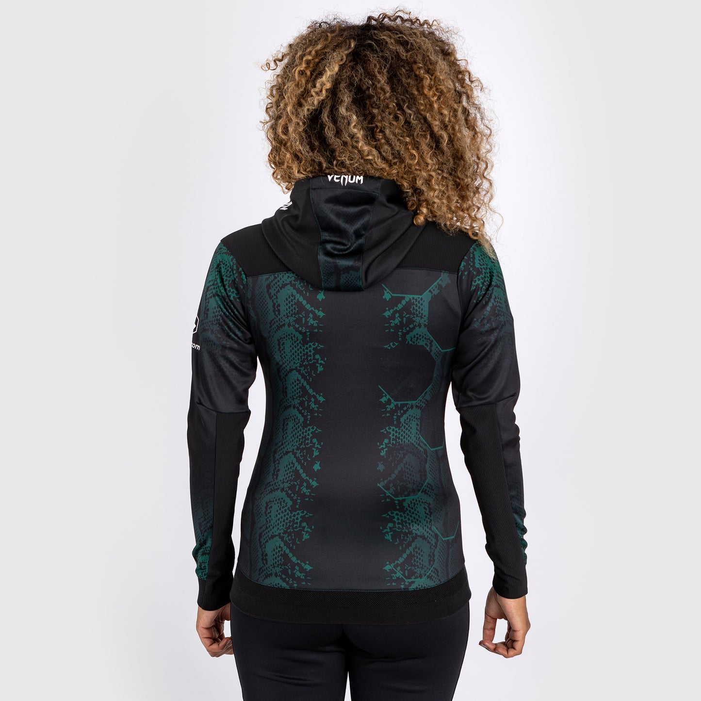 UFC Adrenaline by Venum Authentic Fight Night ウィメンズ・ウォークアウト・フーディ - Emerald Edition - グリーン/ブラック