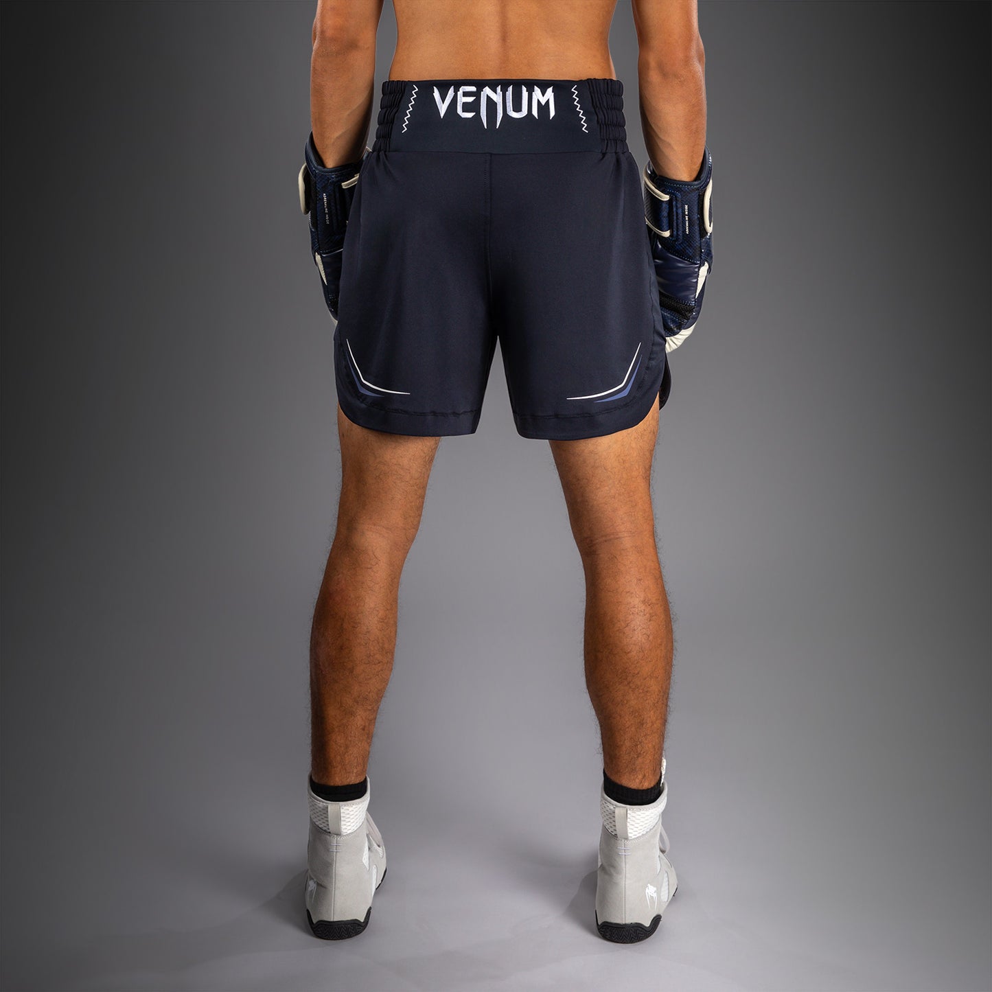 Venum G-Core ボクシングショーツ - ネイビーブルー/ホワイト