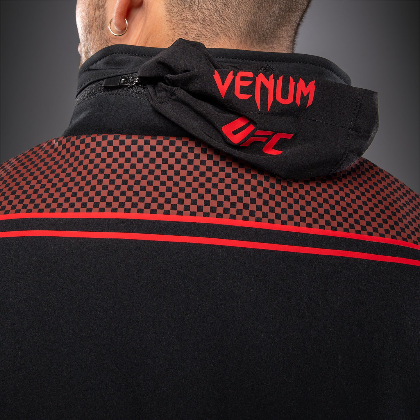 Venum UFC Unity by Venum Authentic Fight Week メンズ ジップフーディー - ブラック