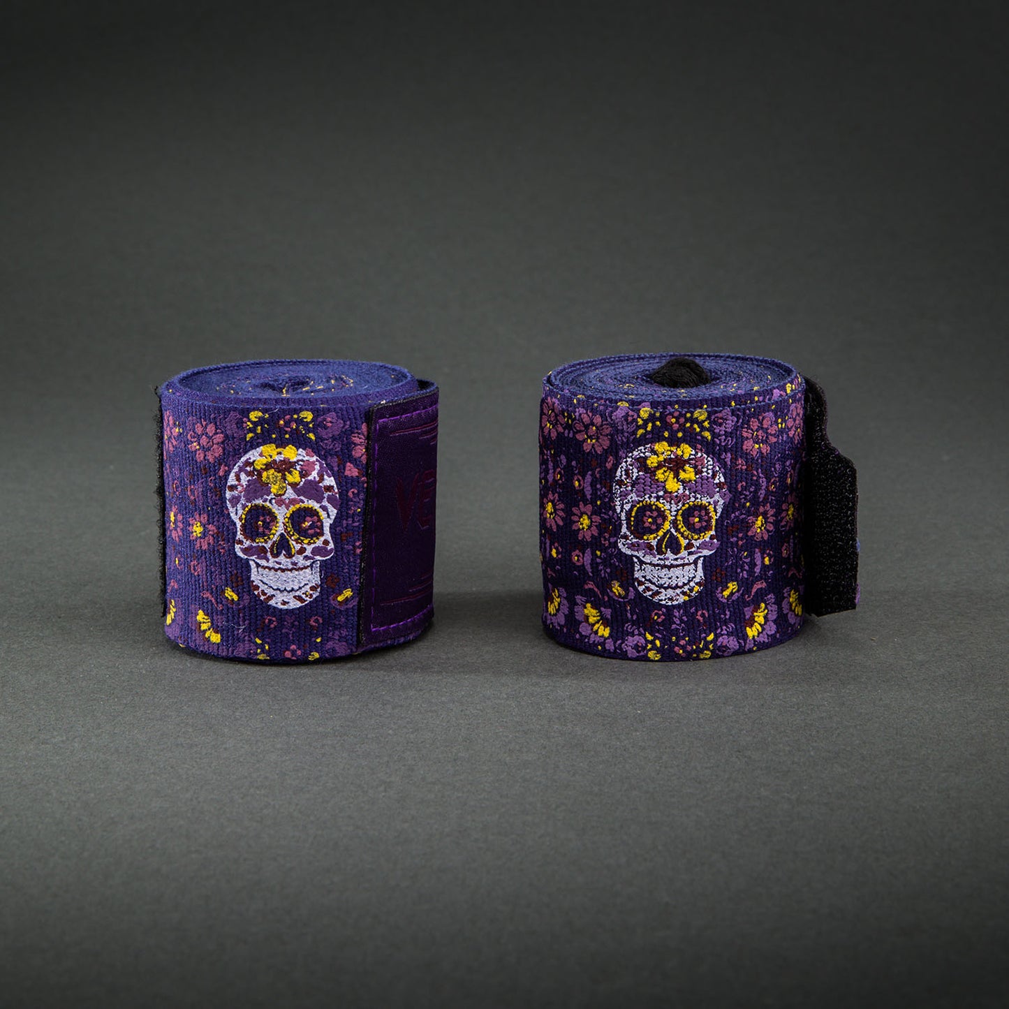 Venum Kontact Evo Santa Muerte ハンドラップ - ダークパープル