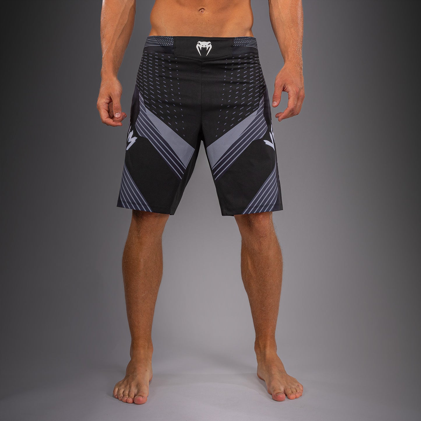Venum No-Gi 6.0 ファイトショーツ - ブラック/ホワイト