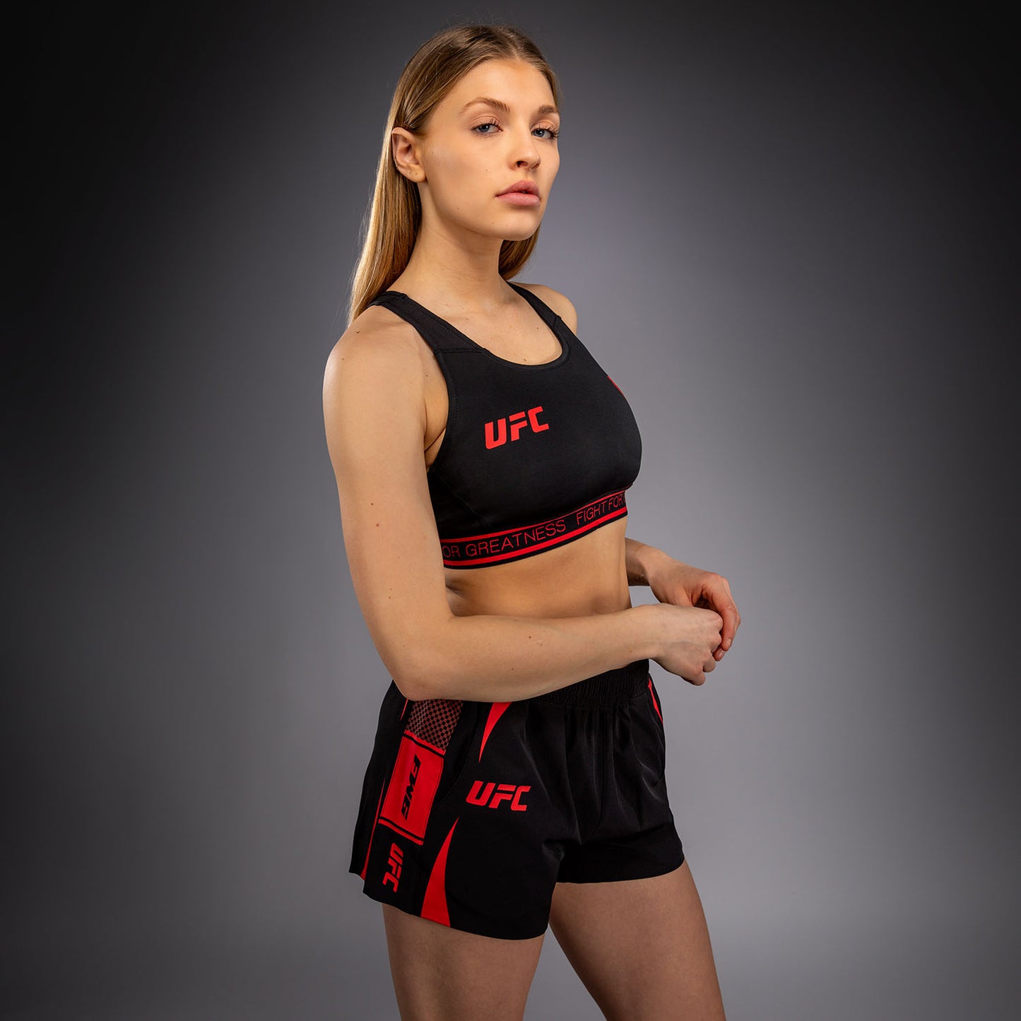Venum UFC Unity by Venum Authentic Fight Week ウィメンズ スポーツブラ - ブラック