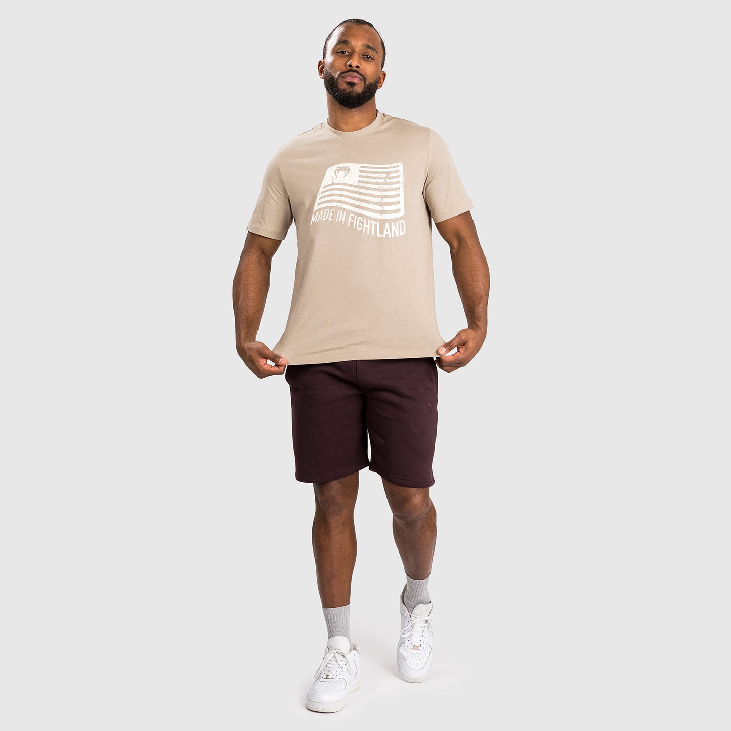 Venum Made in Fightland Tシャツ - サンド