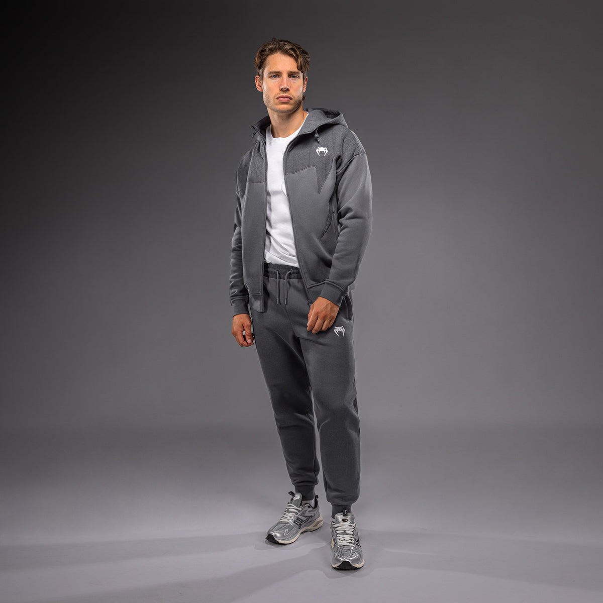 Venum Attack Fleece & Weave トラックジャケット - グレー