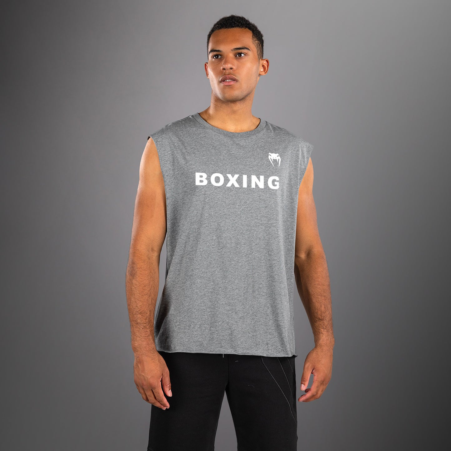 Venum Boxing VT コットンTシャツ – ヘザーグレー