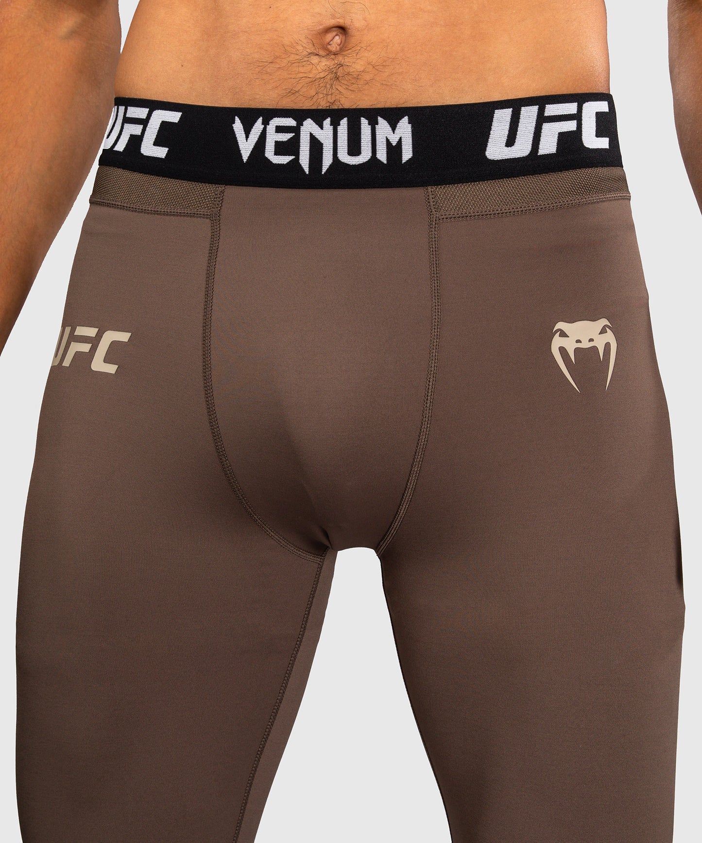 Venum UFC Unity by Venum Authentic Fight Week メンズ テクニカル コンプレッションタイツ - ブラウン
