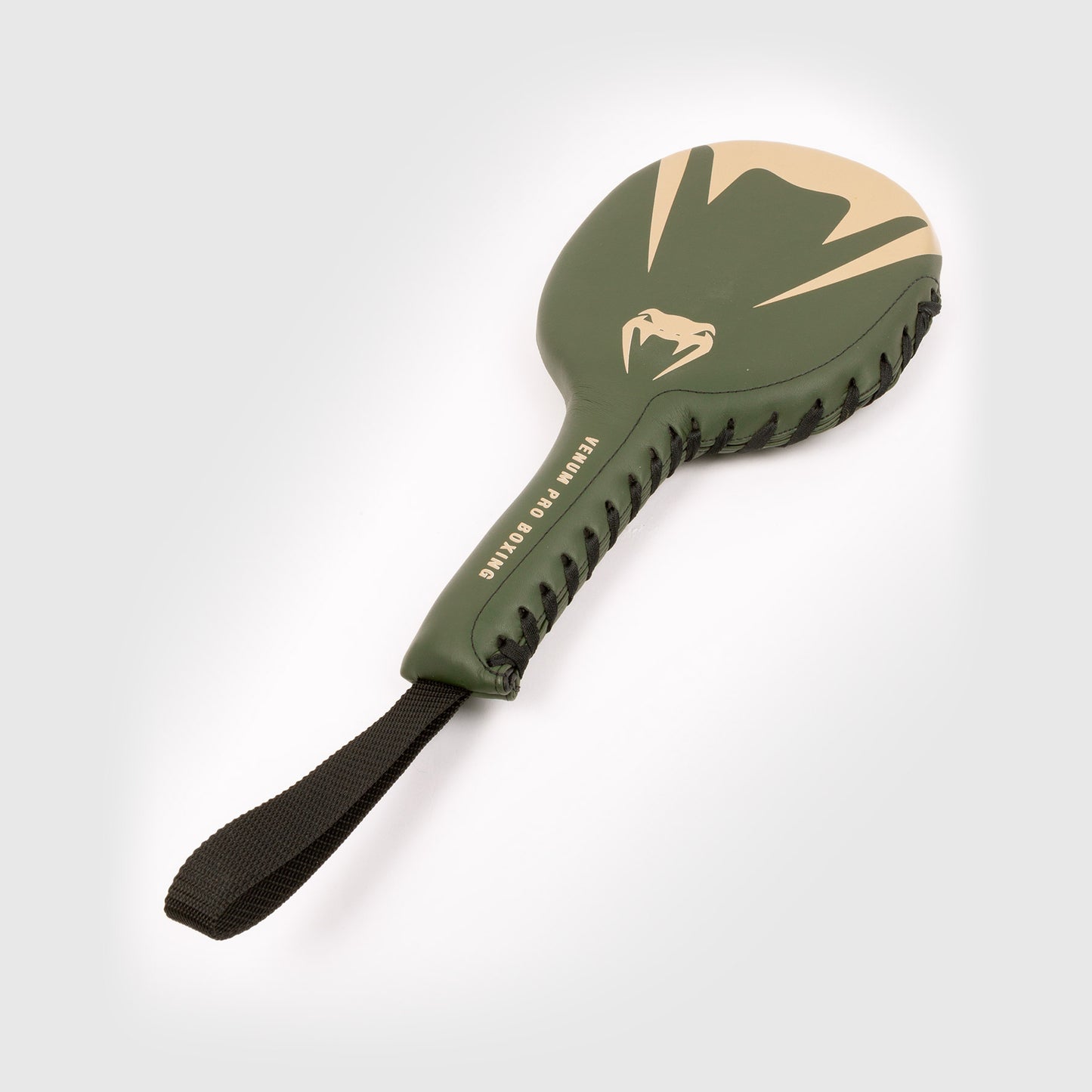 Venum Pro Boxing Rackets (Pair) - Khaki/Gold