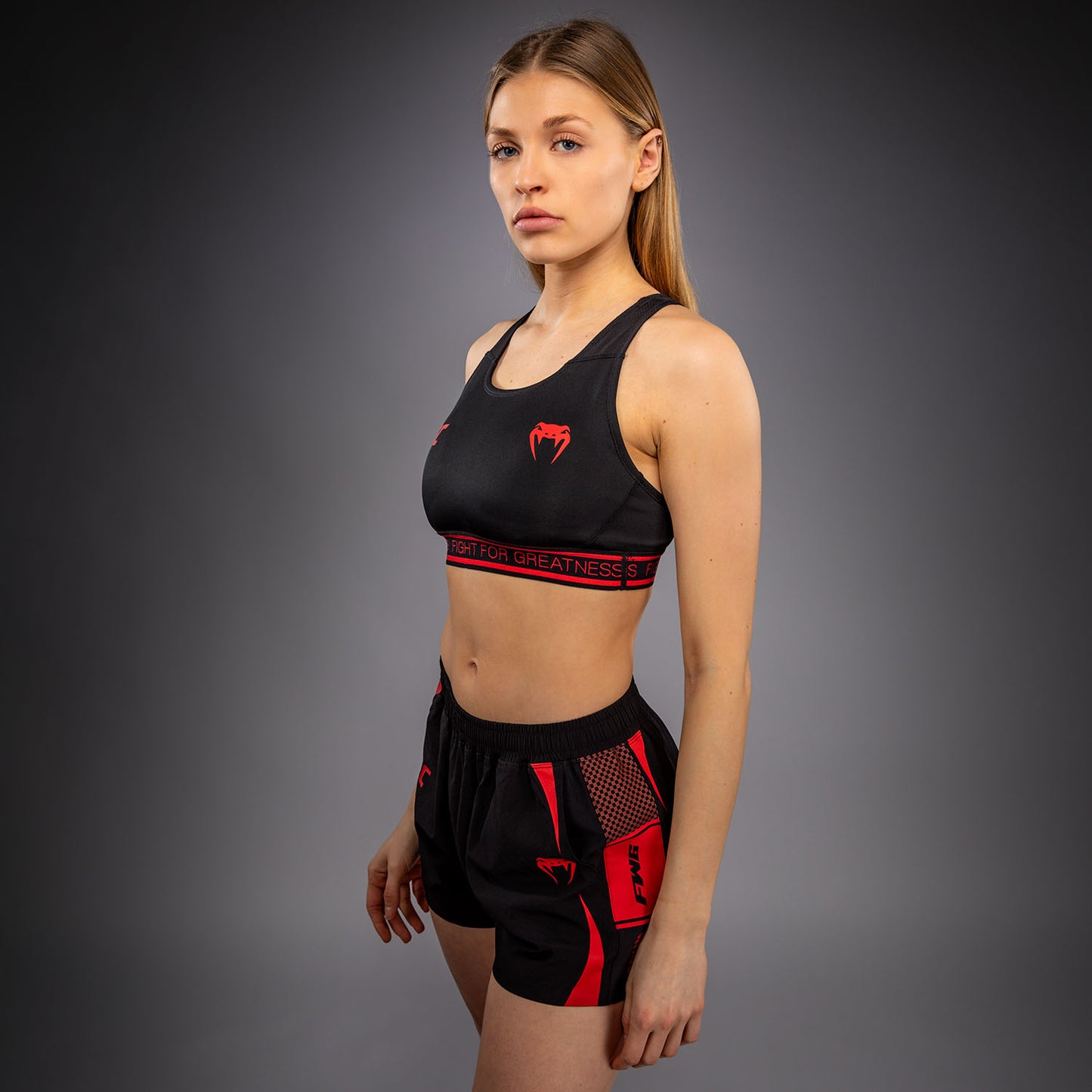 Venum UFC Unity by Venum Authentic Fight Week ウィメンズ スポーツブラ - ブラック