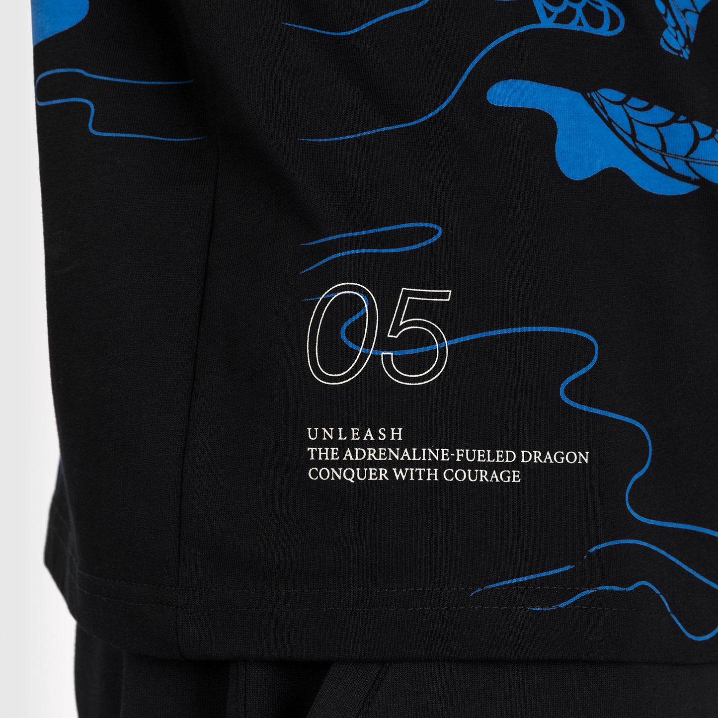 Venum Dragon’s FlightメンズTシャツ - ミッドナイトブルー