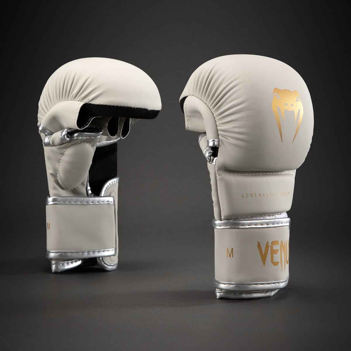 Venum Contender 1.5 スパーリンググローブ - アイボリー/ゴールド