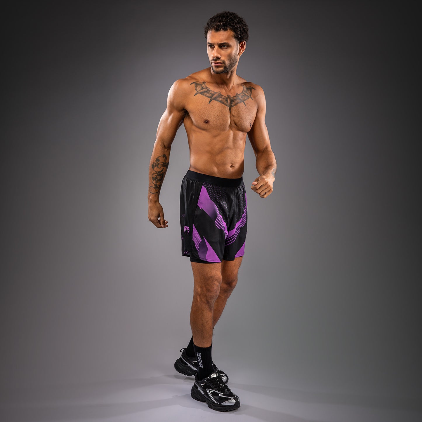 Venum No-Gi 6.0 トレーニングショーツ - ブラック/パープル