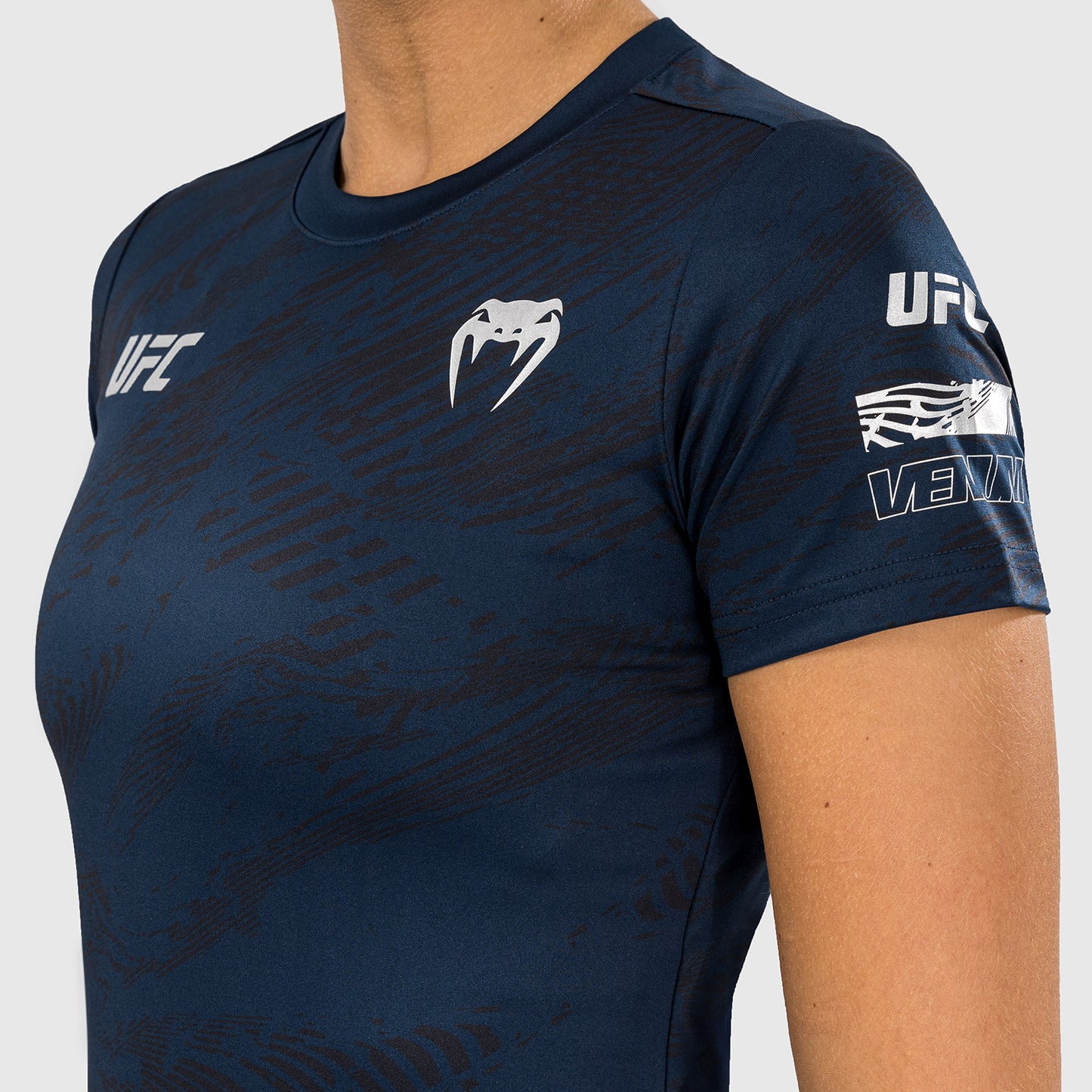 UFC Fusion by Venum Fight Week ドライテックTシャツ（女性用） - オーシャニックブルー