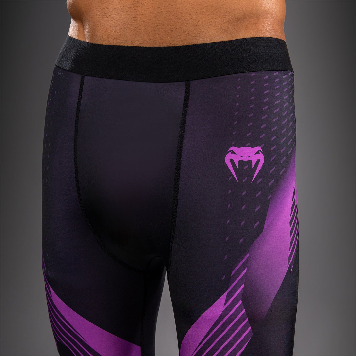 Venum No-Gi 6.0 スパッツ - ブラック/パープル