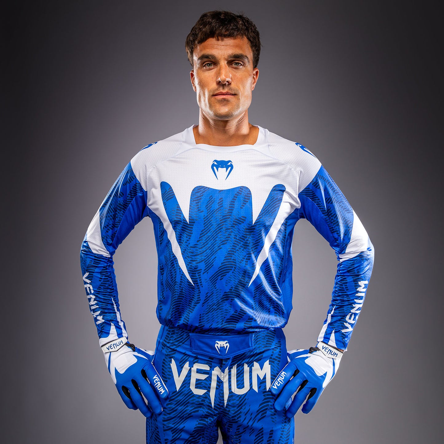 Venum MX Elite モトクロスジャージ - ブルー