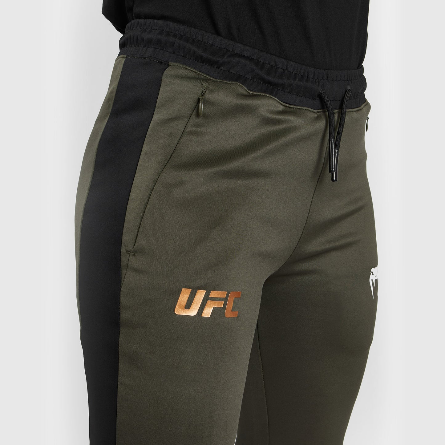 UFC Adrenaline by Venum Fight Week ウィメンズ・パフォーマンス・ジョギング・パンツ（カーキ／ブロンズ
